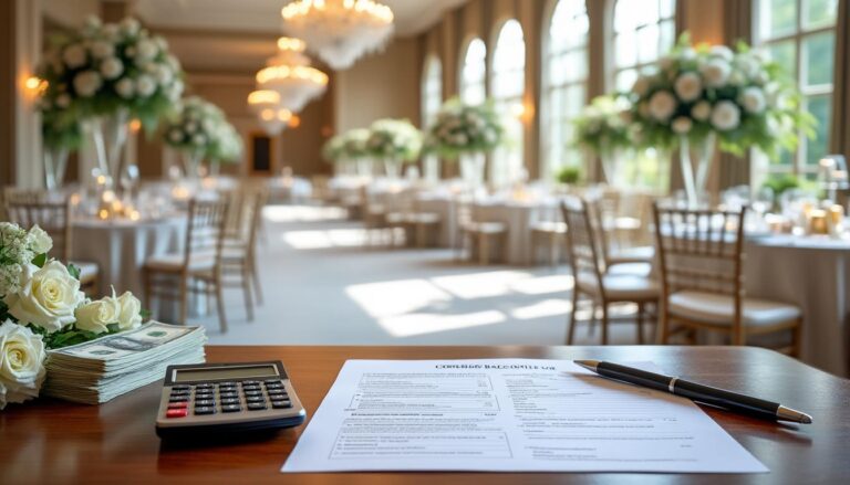 découvrez pourquoi la réservation de la salle de réception pour votre mariage nécessite un crédit dédié, et comment organiser votre budget pour un événement réussi.